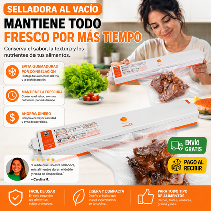 🥡 Sellador de Bolsas al Vacío 🔥