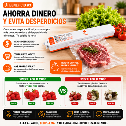 🥡 Sellador de Bolsas al Vacío 🔥