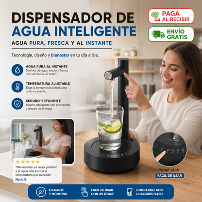 💧 Dispensador de Agua Eléctrico de Sobremesa 🔥