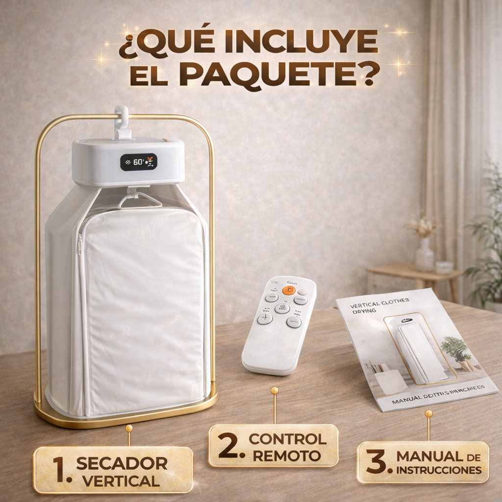 🧺⚡ Secadora de Ropa Eléctrica Portátil 🔥