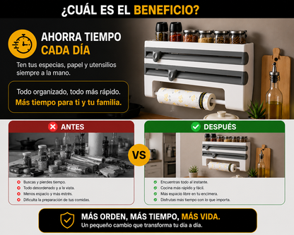 🍳 Organizador de Cocina Multifunción 🔥