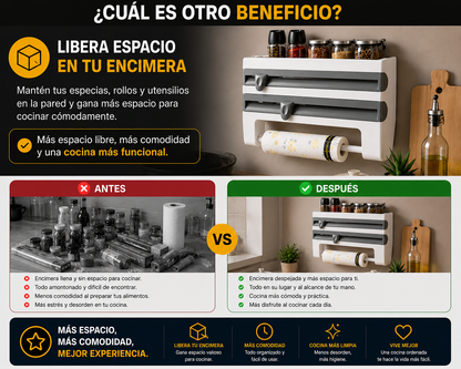 🍳 Organizador de Cocina Multifunción 🔥